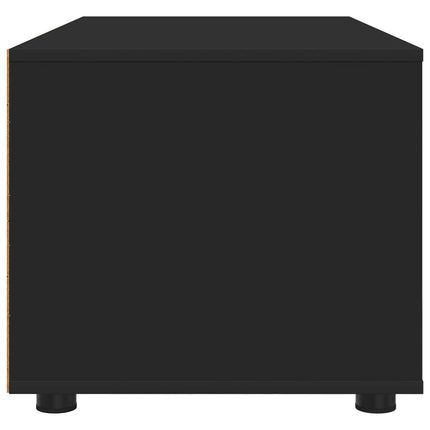 TV-skåp 100 x 48 x 43 cm Svart Konstruerat trä