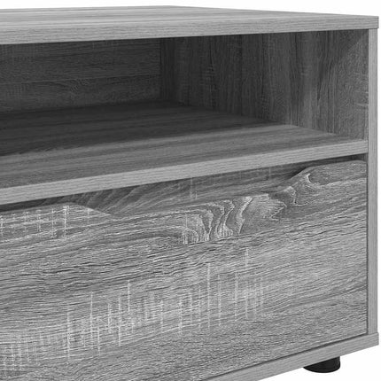 TV-skåp med låda Grå Sonoma 100 x 48 x 43 cm Konstruerat trä