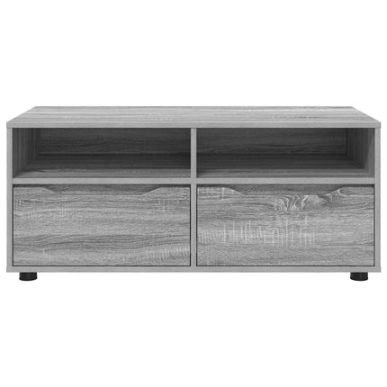 TV-skåp 100 x 48 x 43 cm Grå Sonoma Konstruerat trä