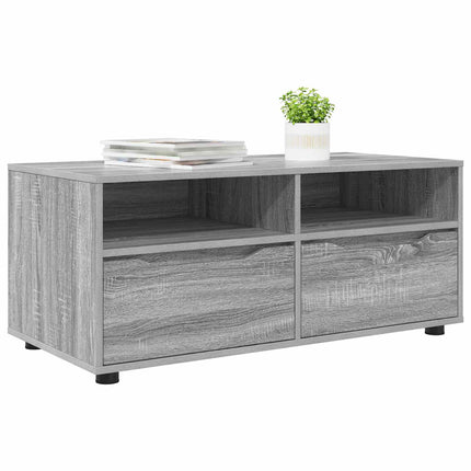 TV-skåp 100 x 48 x 43 cm Grå Sonoma Konstruerat trä