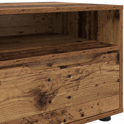 TV-skåp 100 x 48 x 43 cm Gammalt trä Konstruerat trä