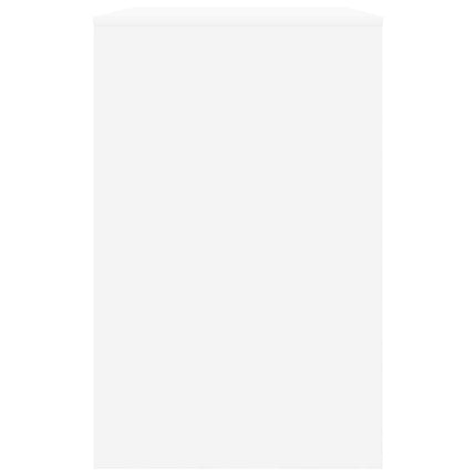 Skrivbord med låda Vit 100 x 50 x 78 cm Konstruerat trä