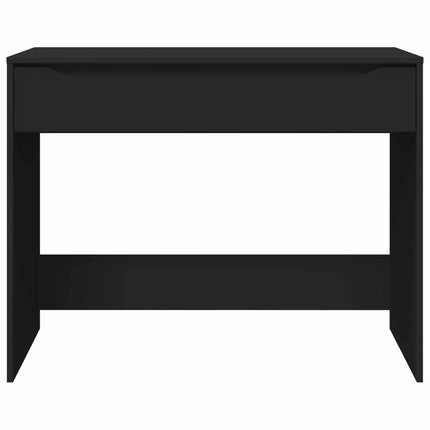 Skrivbord med låda Svart 100 x 50 x 78 cm Konstruerat trä