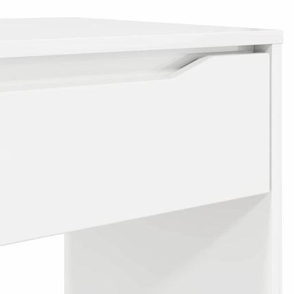 Skrivbord Högblank Vit 100 x 50 x 78 cm Konstruerat trä
