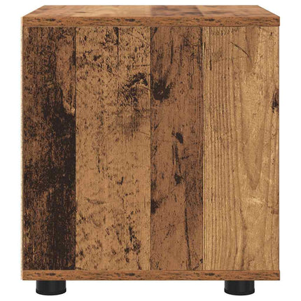 Badrumsskåp Gammalt trä 40,5 x 40 x 44 cm Konstruerat trä
