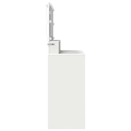 Sängrum Smyckesbord Vit 80 x 39,6 x 135 cm Konstruerat trä