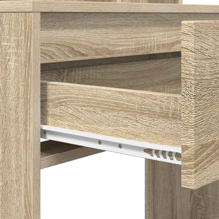 Sängrum Smyckesbord med låda Sonoma-ek 80 x 39,6 x 135 cm