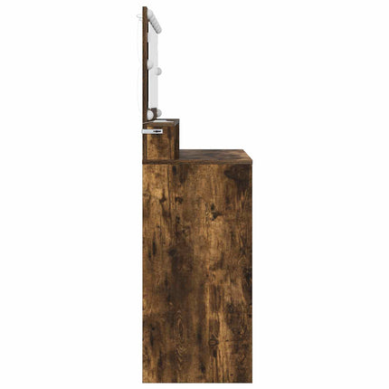 Sängrum Smyckesbord Rökt ek 80 x 39,6 x 135 cm Konstruerat trä