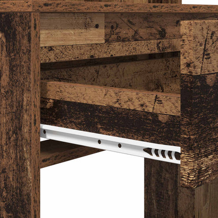 Sängrum Smyckesbord Gammalt trä 80 x 39,6 x 135 cm