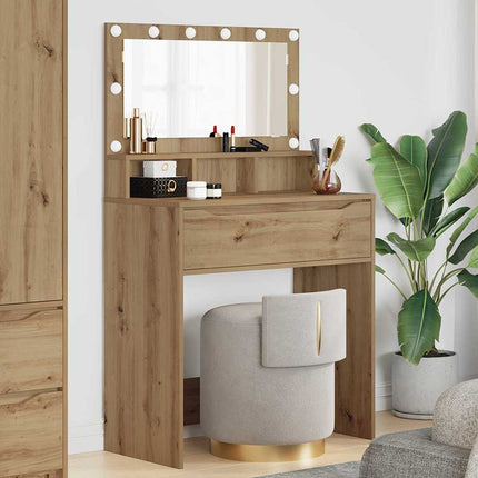 Sängrum Smyckesbord med låda Artisan Ek 80 x 39,6 x 135 cm