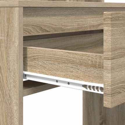 Sängrum Smyckesbord Sonoma-ek 80 x 39,6 x 135 cm
