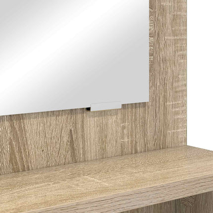 Sängrum Smyckesbord Sonoma-ek 80 x 39,6 x 135 cm
