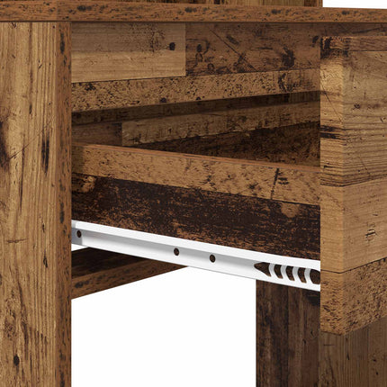 Sängrum Smyckesbord Gammalt trä 80 x 39,6 x 135 cm