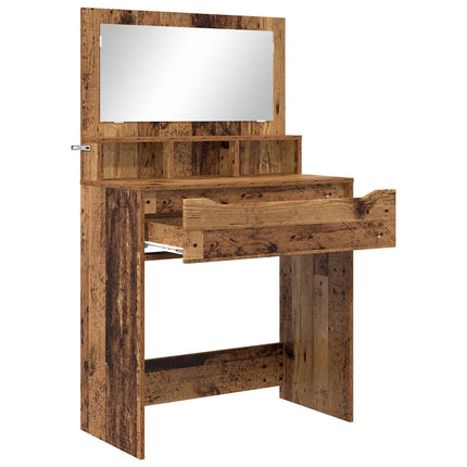 Sängrum Smyckesbord Gammalt trä 80 x 39,6 x 135 cm