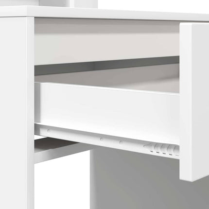 Sängrum Smyckesbord Vit 80 x 39,6 x 135 cm Konstruerat trä
