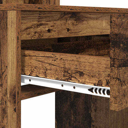 Sängrum Smyckesbord Gammalt trä 80 x 39,6 x 135 cm