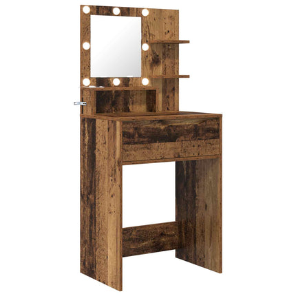 Sängrum Smyckesbord Gammalt trä 80 x 39,6 x 135 cm