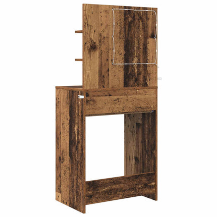 Sängrum Smyckesbord Gammalt trä 80 x 39,6 x 135 cm
