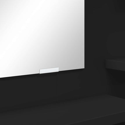 Sängrum Smyckesbord Svart 80 x 39,6 x 135 cm Konstruerat trä