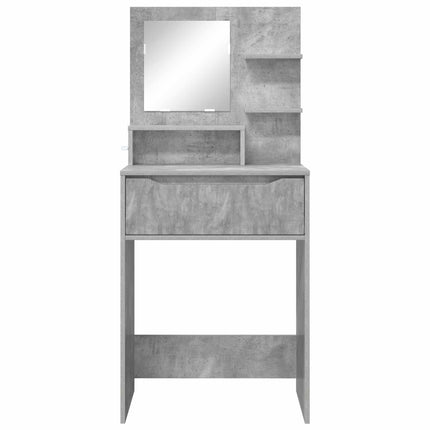Sängrum Smyckesbord Betonggrå 80 x 39,6 x 135 cm