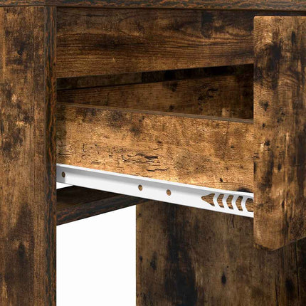 Sängrum Smyckesbord Rökt ek 80 x 39,6 x 135 cm Konstruerat trä