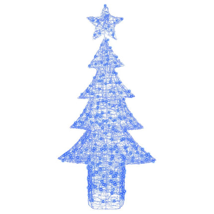 Julgran Blå 180 cm Akryl 240 LED-lampor