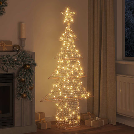 Julgran med 240 LED-lampor Varmvit 181 cm PET