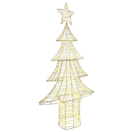 Julgran med 240 LED-lampor Varmvit 181 cm PET