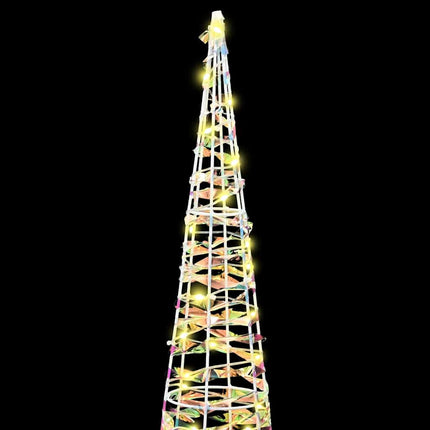 Julgran med 90 LED-lampor 3 pcs Varmvit 20 x 20 x 80 cm PET