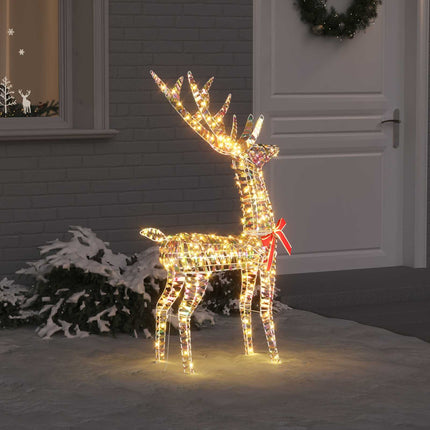 3D Julren LOVIISA 140 LED-lampor Varmvit 70 x 41 x 128 cm