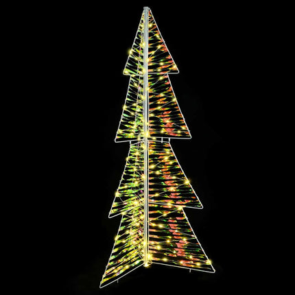 Julgran med 160 LED-lampor Varmvit 150 cm PET