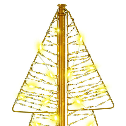 Julgran med 100 LED-lampor Varmvit 120 cm PET