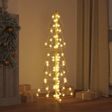 Julgran med 100 LED-lampor Varmvit 120 cm PET