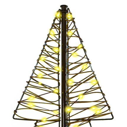 Julgran med 240 LED-lampor Varmvit 180 cm Rotting