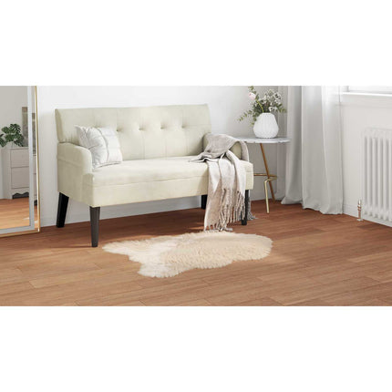 Fuskfäll matta TAFALLA Beige 60 x 90 cm Polyester