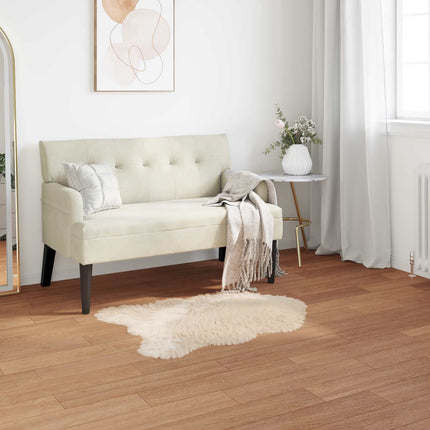 Fuskfäll matta TAFALLA Beige 60 x 90 cm Polyester