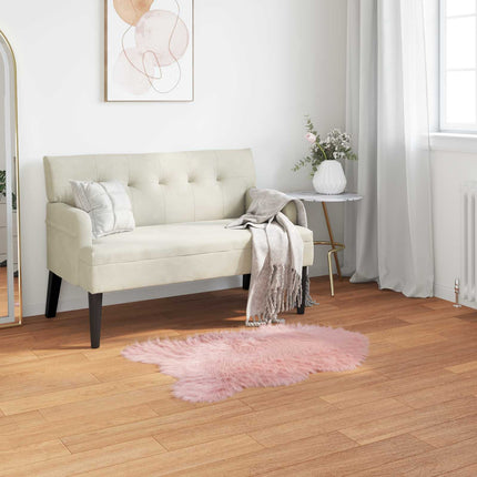 Fuskfäll matta TAFALLA Rosa 80 x 120 cm Polyester