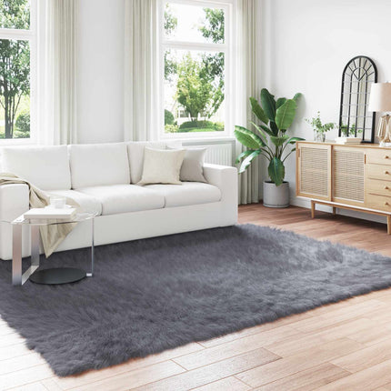 Fuskfäll matta TAFALLA Antracit 240 x 340 cm Polyester