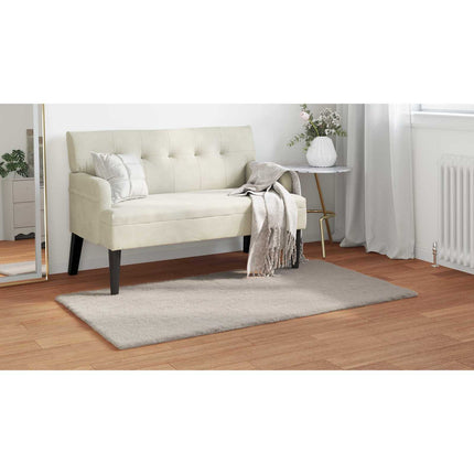 Halkfri matta i konstgjord kaninfäll OLITE Beige 80 x 150 cm