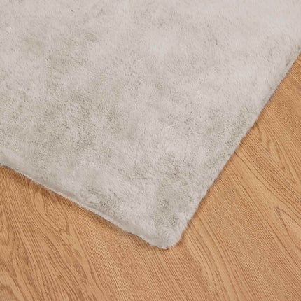 Halkfri matta i konstgjord kaninfäll OLITE Beige 200 x 280 cm