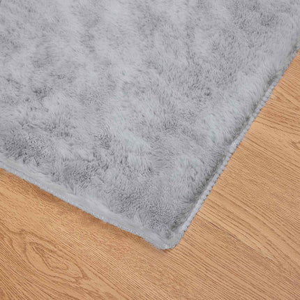 Halkfri matta i konstgjord kaninfäll OLITE Grå 160 x 230 cm