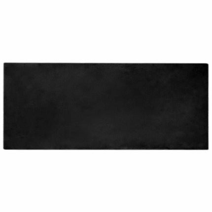 Halkfri matta i konstgjord kaninfäll OLITE Svart 80 x 200 cm
