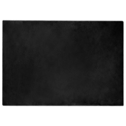 Halkfri matta i konstgjord kaninfäll OLITE Svart 160 x 230 cm