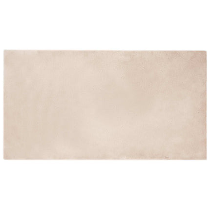 Halkfri matta i konstgjord kaninfäll OLITE Taupe 60 x 110 cm