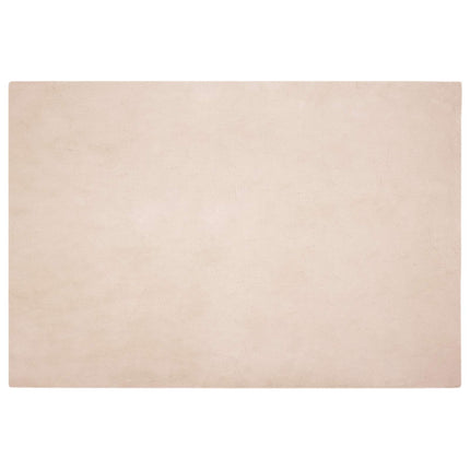 Halkfri matta i konstgjord kaninfäll OLITE Taupe 120 x 170 cm