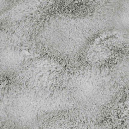Halkfri filt i konstgjord kaninfäll Olite 4 pcs Grå Polyester
