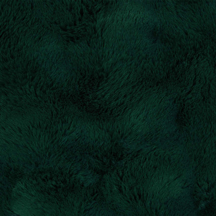 Halkfri filt i konstgjord kaninfäll Olite Mörkgrön 220 x 240 cm