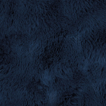 Halkfri filt i konstgjord kaninfäll Olite Marinblå 240 x 270 cm