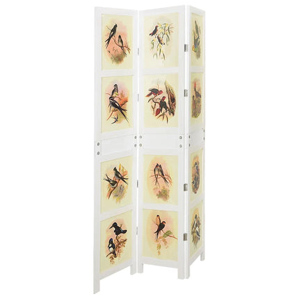 Romdivider Panel Vit 106 x 165 cm MDF