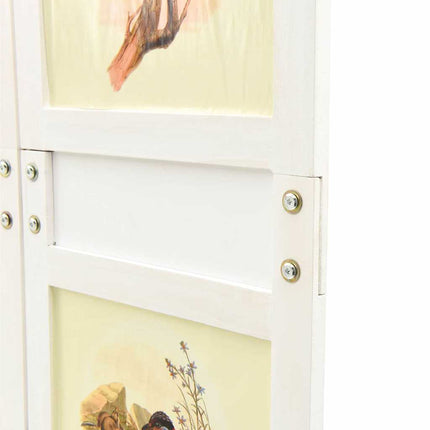 Romdivider Panel Vit 176,5 x 165 cm MDF
